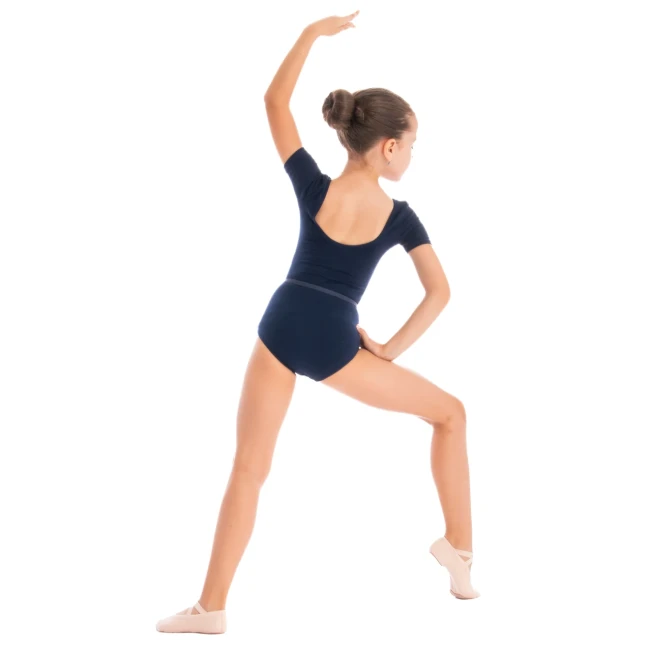 Capezio, trykot dla dzieci z krótkimi rękawkami Capezio, trykot dla dzieci z krótkimi rękawkami