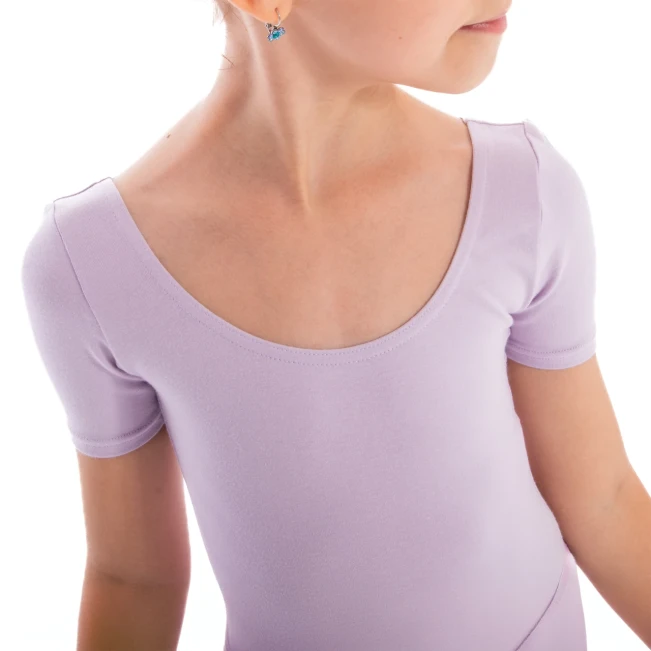 Capezio, trykot dla dzieci z krótkimi rękawkami Capezio, trykot dla dzieci z krótkimi rękawkami