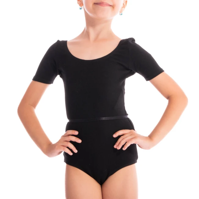 Capezio, trykot dla dzieci z krótkimi rękawkami Capezio, trykot dla dzieci z krótkimi rękawkami