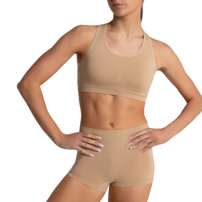 Capezio Seamless Short, bezszwowe spodenki damskie dolne Capezio Seamless Short, bezszwowe spodenki damskie dolne