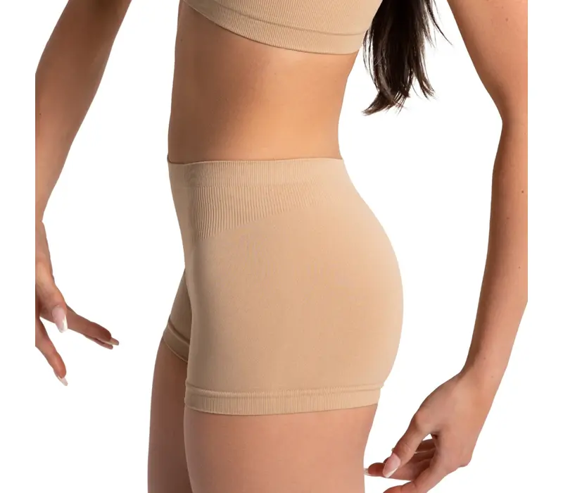 Capezio Seamless Short, bezszwowe spodenki damskie dolne - Ciało Capezio 