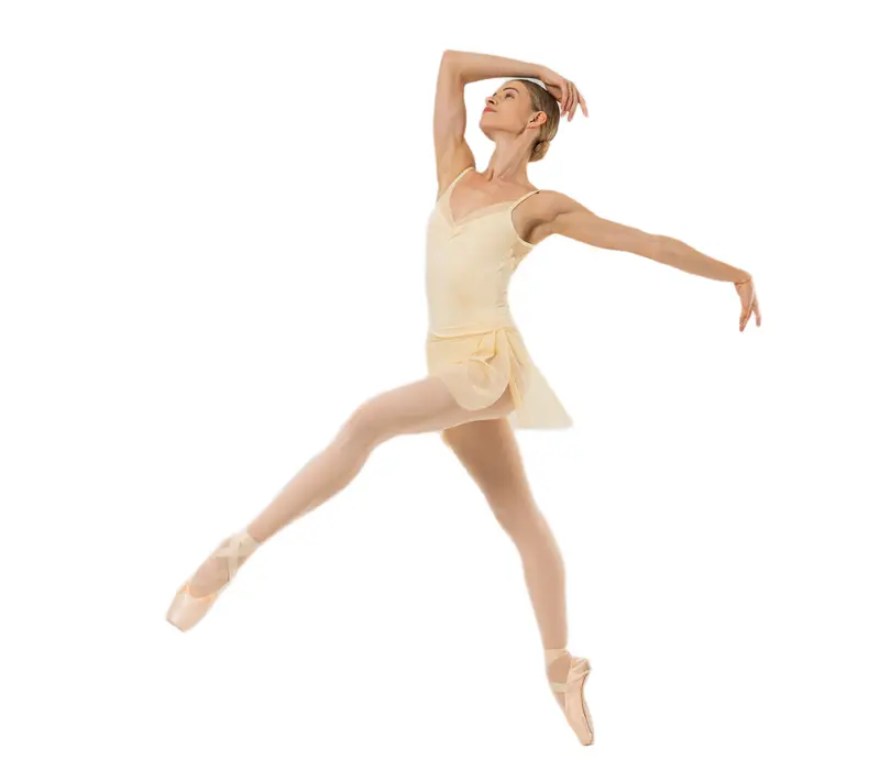 Spódnica Capezio Sentimental, spódnica damska - Jasnożółty - Butter Capezio