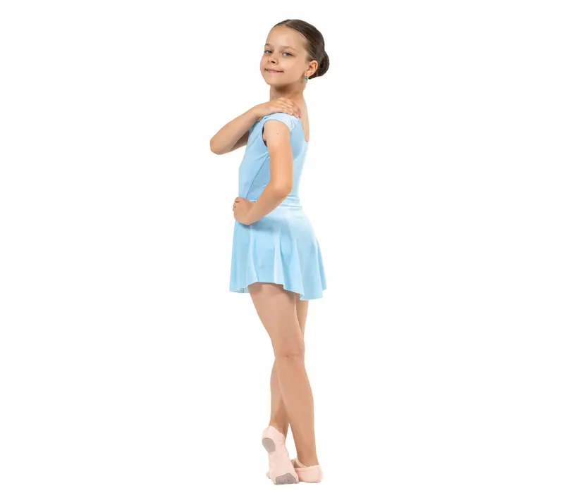 Capezio Simone skirt, spódniczka dla dziewcząt - Niebiesko jasny Capezio 