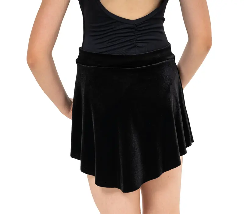 Capezio Simone skirt, spódniczka dla dziewcząt - Czarny