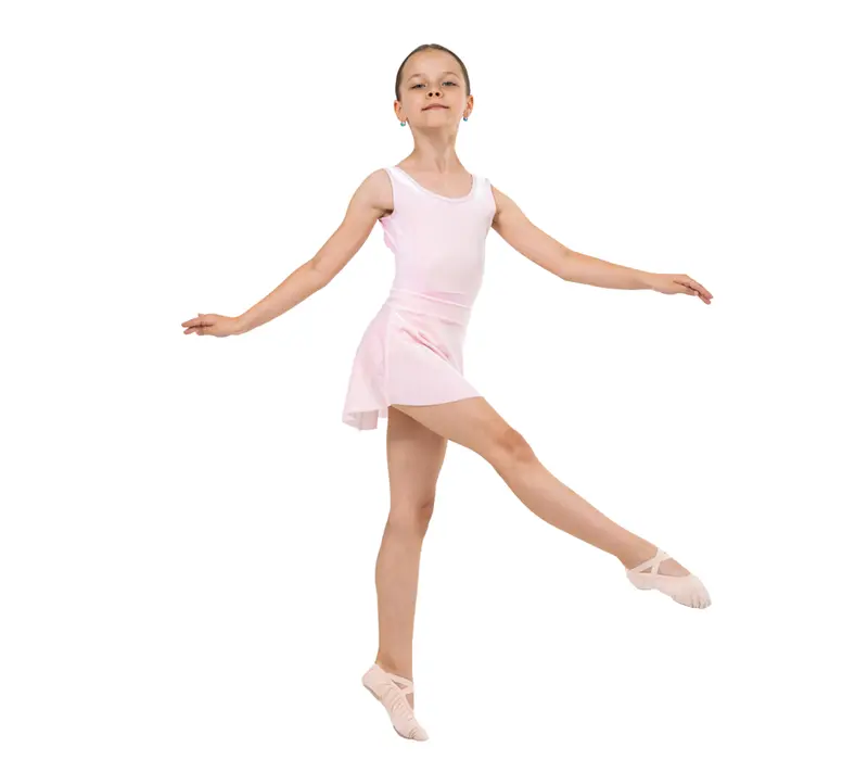 Capezio Simone skirt, spódniczka dla dziewcząt - Różowy Capezio 