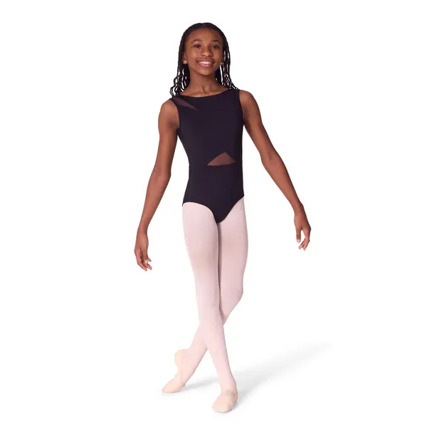 Capezio Elegance Asymetrical, trykot dziewczęcy