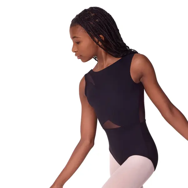 Capezio Elegance Asymetrical, trykot dziewczęcy