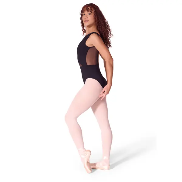 Capezio Soft Elegance Asymmetrical leotard, damski trykot baletowy