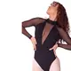 Capezio Soft Elegance long sleeve, damski trykot