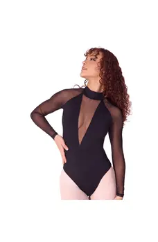 Capezio Soft Elegance long sleeve, damski trykot