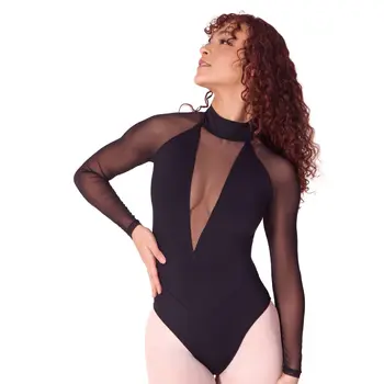 Capezio Soft Elegance long sleeve, damski trykot Capezio Soft Elegance long sleeve, damski trykot