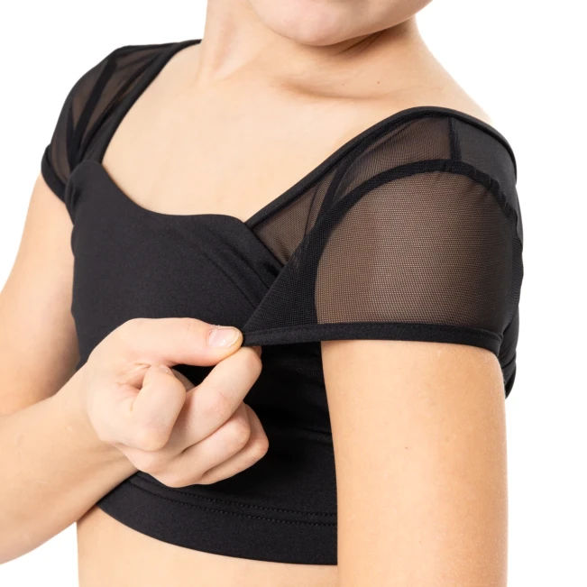 Capezio Star Cosmic Top, crop dziewczęcy Capezio Star Cosmic Top, crop dziewczęcy