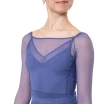 Capezio Dusk Mesh, damski top z długim rękawem Capezio Dusk Mesh, damski top z długim rękawem