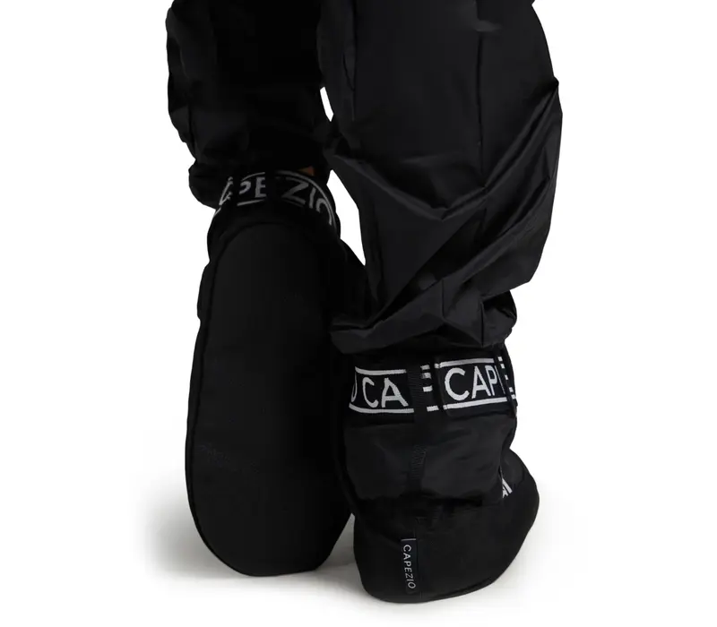 Capezio Varsity Bootie, buty do rozgrzewki dziecięce - Czarny