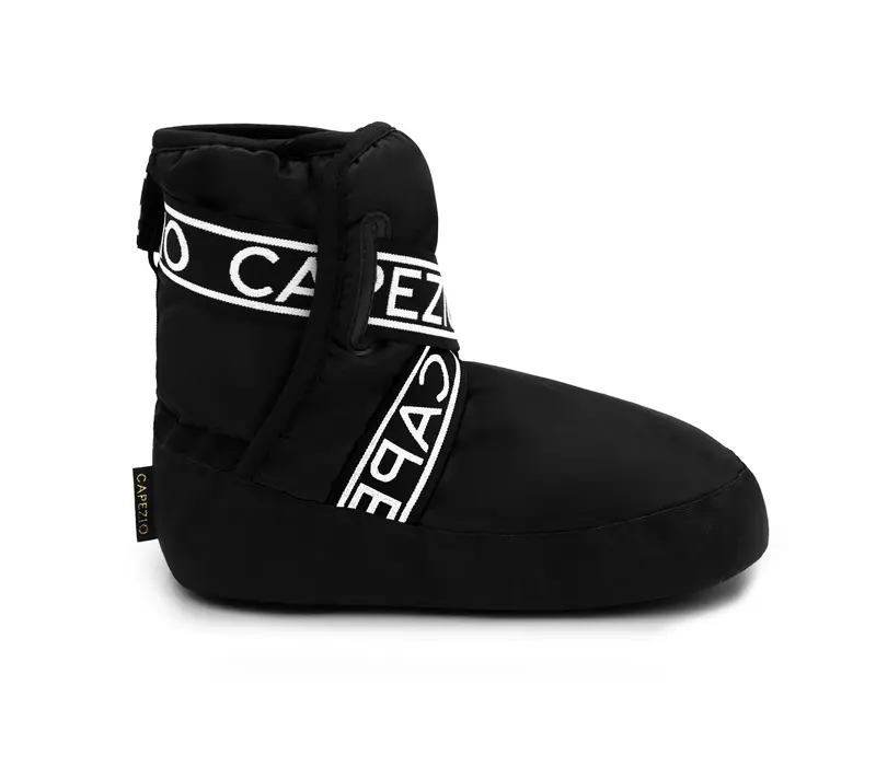 Capezio Varsity Bootie, buty do rozgrzewki dziecięce - Czarny