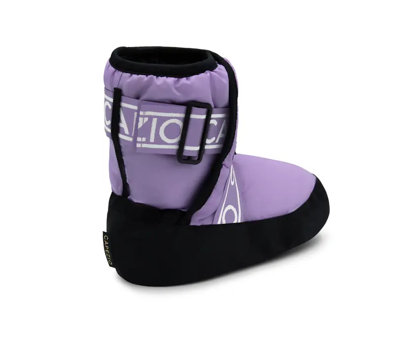 Capezio Varsity Bootie, buty do rozgrzewki dziecięce - Fioletowy - lavender