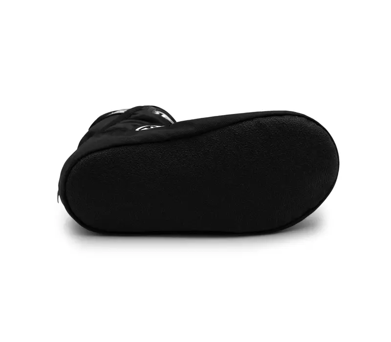 Capezio Varsity Bootie, buty do rozgrzewki dziecięce - Czarny