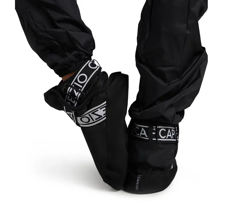 Capezio Varsity Bootie, buty do rozgrzewki dziecięce - Czarny