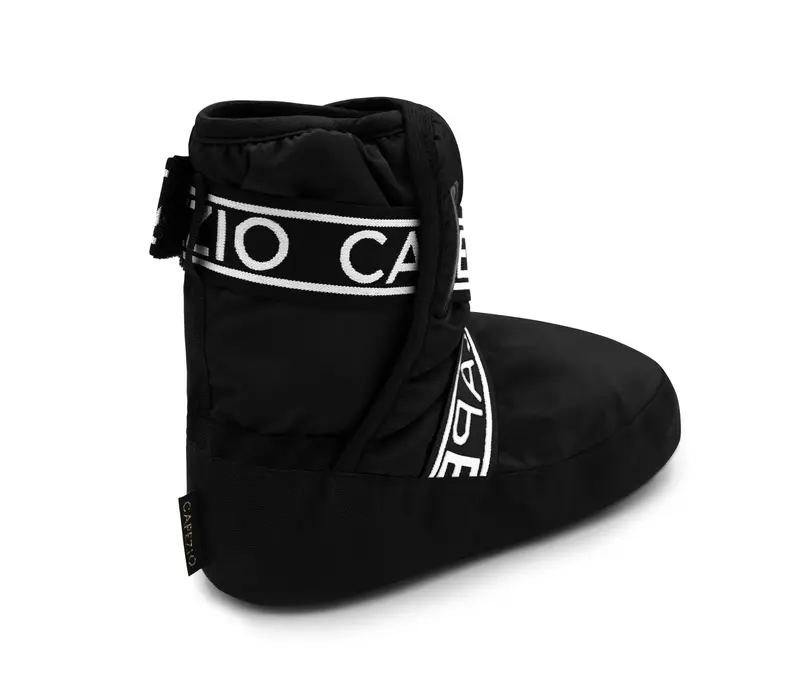 Capezio Varsity Bootie, buty do rozgrzewki dziecięce - Czarny