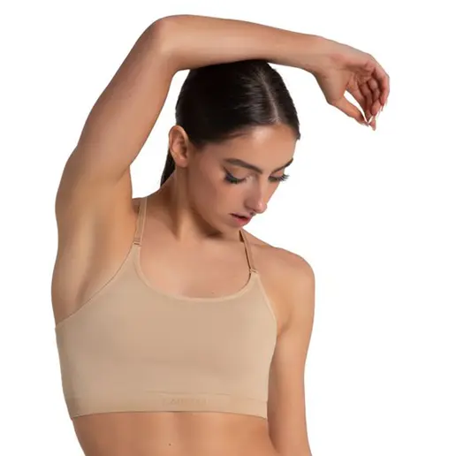 Capezio bezszwowy dłuższy biustonosz damski Capezio bezszwowy dłuższy biustonosz damski