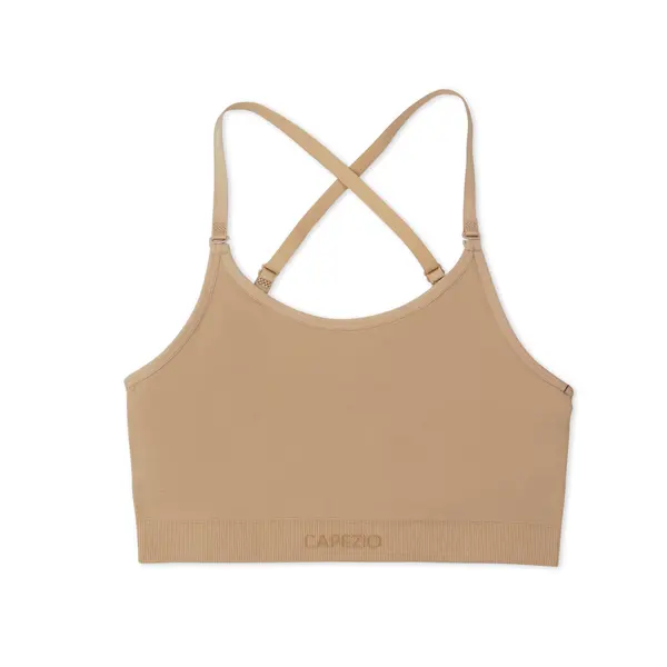 Capezio bezszwowy dłuższy biustonosz damski Capezio bezszwowy dłuższy biustonosz damski