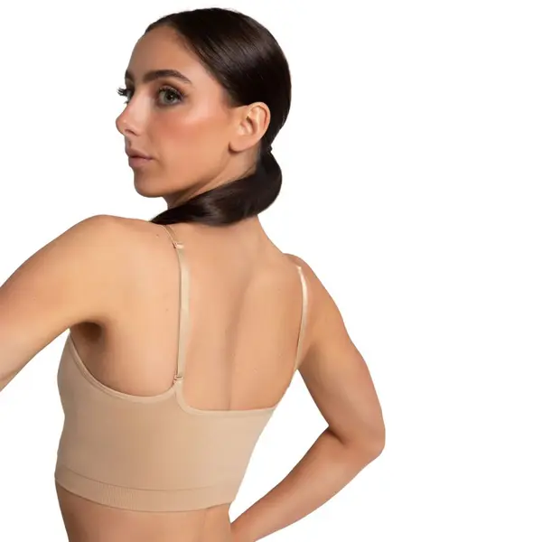Capezio bezszwowy dłuższy biustonosz damski Capezio bezszwowy dłuższy biustonosz damski