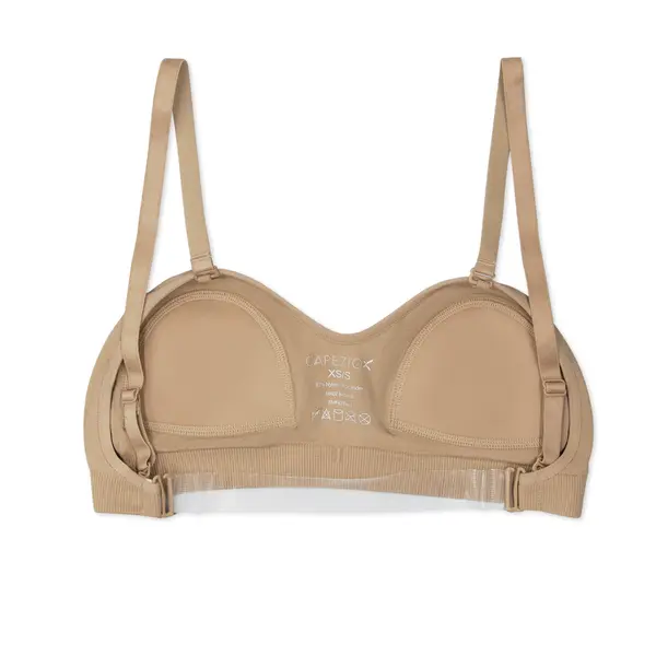 Capezio Seamless sweatheart bandeau bra, damski biustonosz