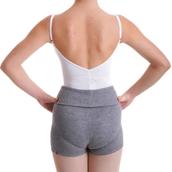 Capezio Knit Foldover Boyshort CK10950W, dzianinowe szorty