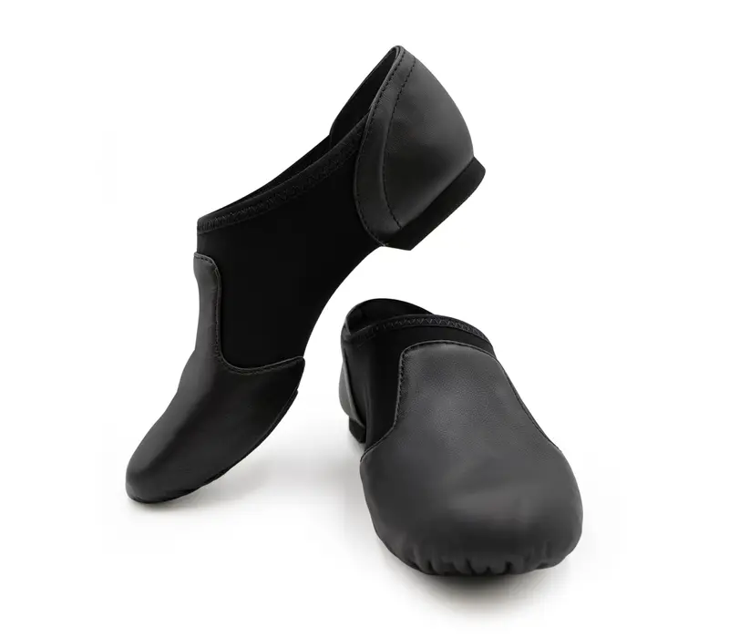 Capezio Glove jazz shoe, damskie ergonomiczne buty jazzowe  - Czarny
