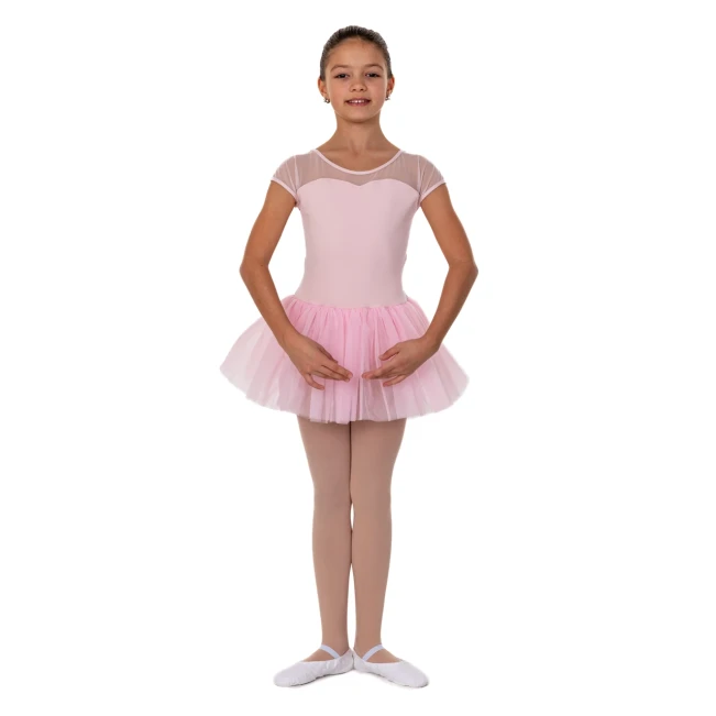 Capezio Keyhole Back Tutu Dress, kostium dziecięcy ze spódniczką tutu Capezio Keyhole Back Tutu Dress, kostium dziecięcy ze spódniczką tutu