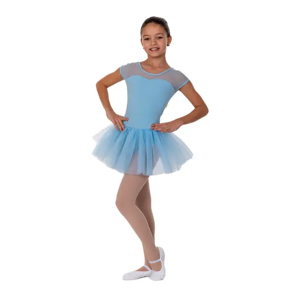 Capezio Keyhole Back Tutu Dress, kostium dziecięcy ze spódniczką tutu