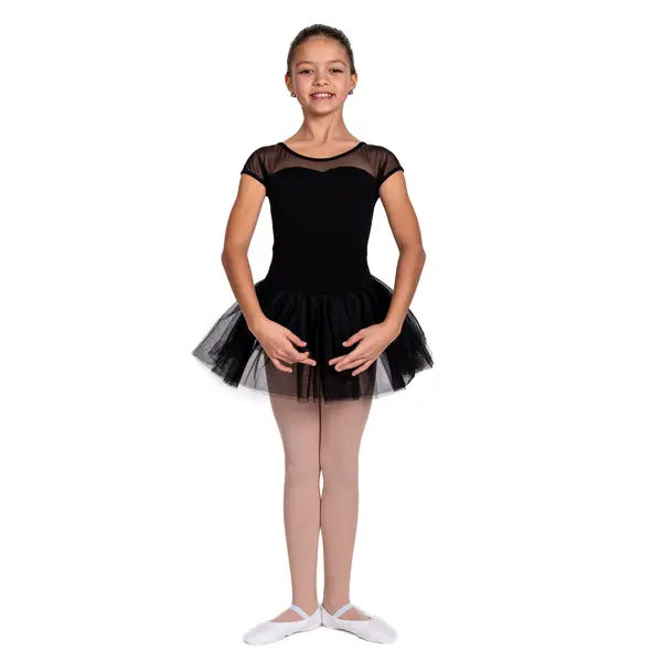 Capezio Keyhole Back Tutu Dress, kostium dziecięcy ze spódniczką tutu