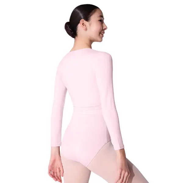 Capezio Essentials Wrap Top, dziewczęcy top do wiązania Capezio Essentials Wrap Top, dziewczęcy top do wiązania
