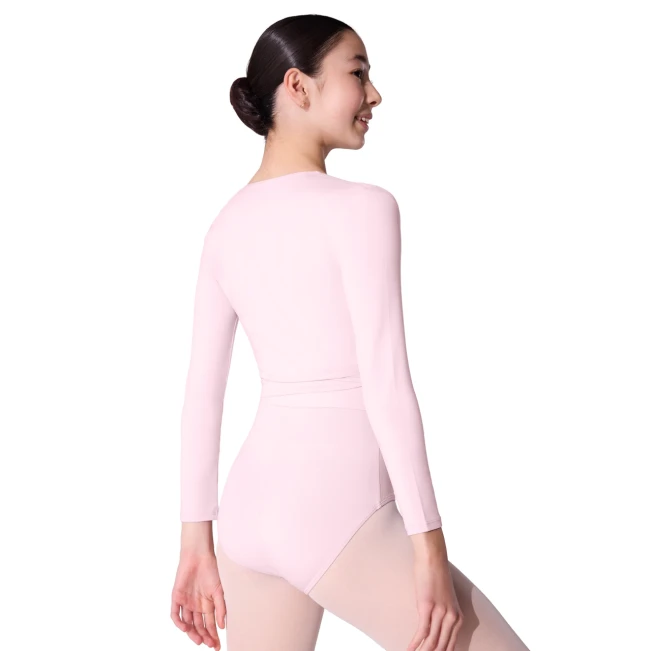 Capezio Essentials Wrap Top, dziewczęcy top do wiązania Capezio Essentials Wrap Top, dziewczęcy top do wiązania