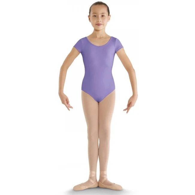 Bloch CL8832 strap back cap sleeve leotard, trykot baletowy dla dzieci