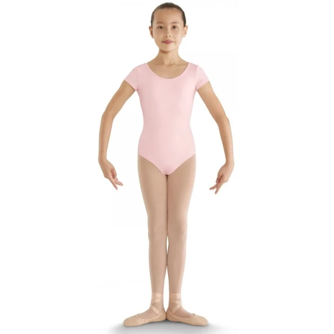 Bloch CL8832 strap back cap sleeve leotard, trykot baletowy dla dzieci