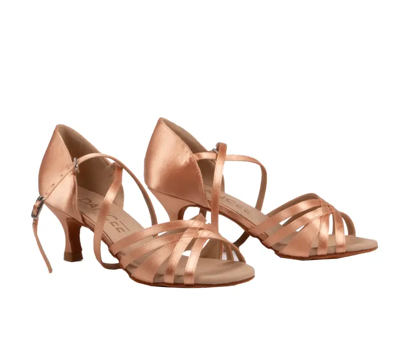 Dancee Dia, damskie latino buty - Szampan champagne SU