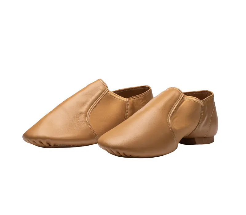 Dancee jazz slip on, buty do jazzu dla mężczyzn - Ciało - tan Dancee jazz slip on, buty do jazzu dla mężczyzn - Ciało - tan
