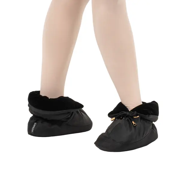Capezio Mini Warmup Booties, dziewczęce obuwie rozgrzewające