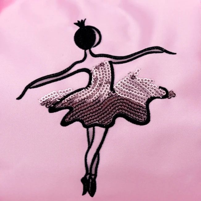 Capezio B281 Ballet Sequin Barrel Bag, torba dla dziewczynek
