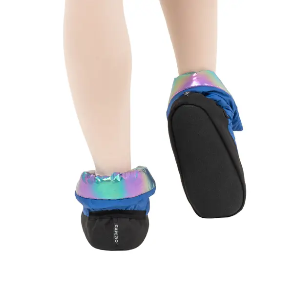 Capezio Mini Glam Warmup booties, buty dziewczęce do rozgrzewki