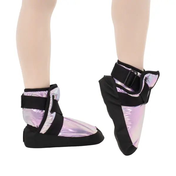 Capezio Glam Warmup Booties, dziewczęce buty do rozgrzewki