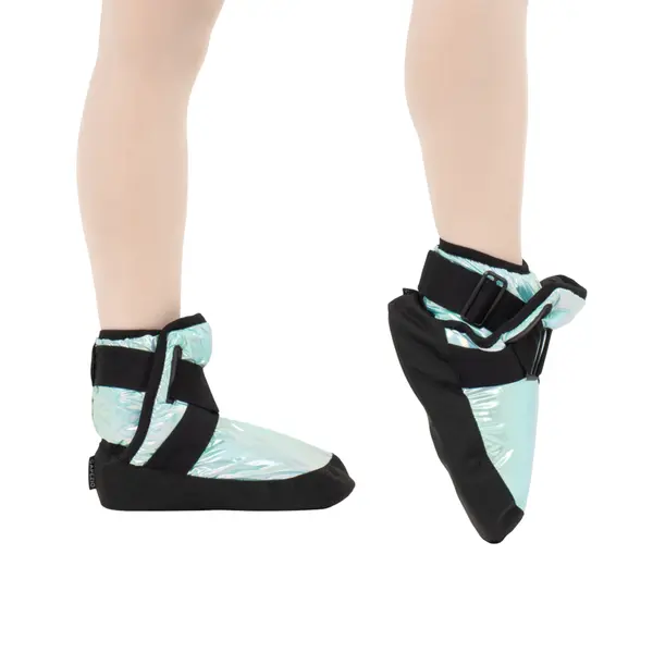 Capezio Glam Warmup Booties, dziewczęce buty do rozgrzewki