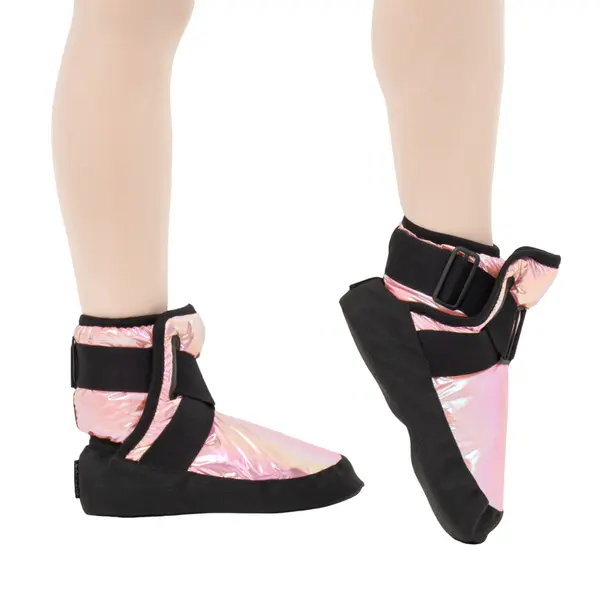 Capezio Glam Warmup Booties, dziewczęce buty do rozgrzewki