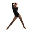 Jadore mesh, damskie body z przylegającymi rękawami Jadore mesh, damskie body z przylegającymi rękawami