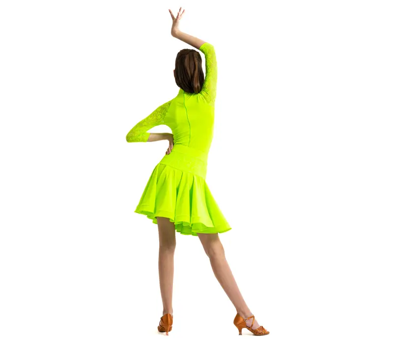 FSD Jasmina, body dla dziewcząt - Neonowa zieleń