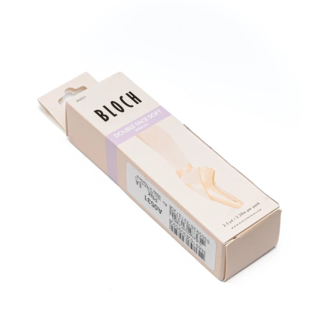 Bloch Double Face Soft Ribbon, dwustronne wstązki satynowe