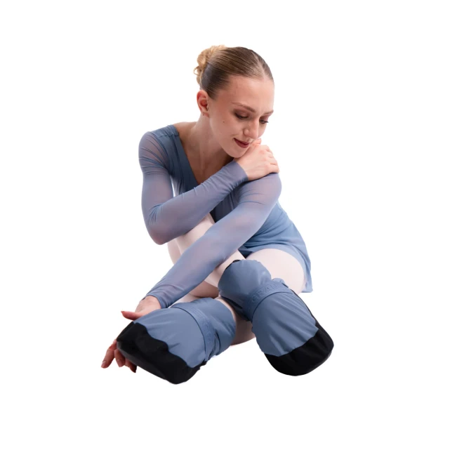 GP Warm up Lesson booties, taneczne obuwie do rozgrzewki - Niebieski -  Niagara GP
