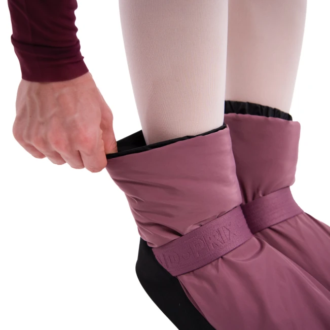 GP Warm up Lesson booties, taneczne obuwie do rozgrzewki GP Warm up Lesson booties, taneczne obuwie do rozgrzewki - Fioletowy - Italian plum GP