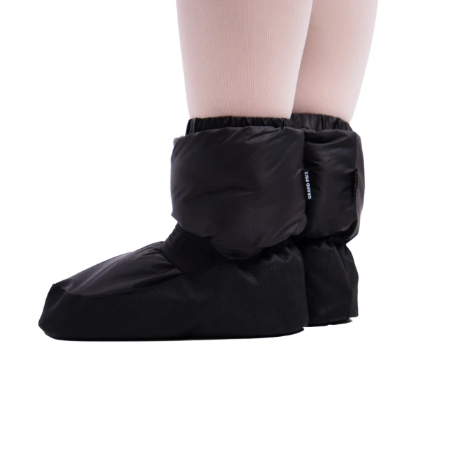 GP Warm up Lesson booties, taneczne obuwie do rozgrzewki - Czarny